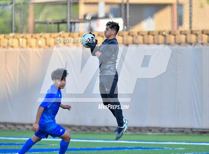 Thumbnail 1 in Navasota vs. San Elizario (UIL 4A Soccer Semifinal) photogallery.