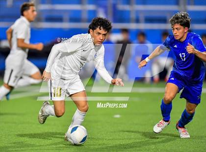 Thumbnail 2 in Navasota vs. San Elizario (UIL 4A Soccer Semifinal) photogallery.