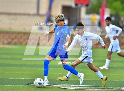 Thumbnail 3 in Navasota vs. San Elizario (UIL 4A Soccer Semifinal) photogallery.