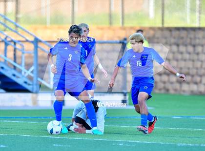 Thumbnail 3 in Navasota vs. San Elizario (UIL 4A Soccer Semifinal) photogallery.
