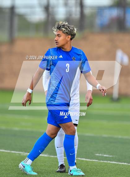 Thumbnail 3 in Navasota vs. San Elizario (UIL 4A Soccer Semifinal) photogallery.