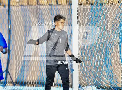 Thumbnail 3 in Navasota vs. San Elizario (UIL 4A Soccer Semifinal) photogallery.
