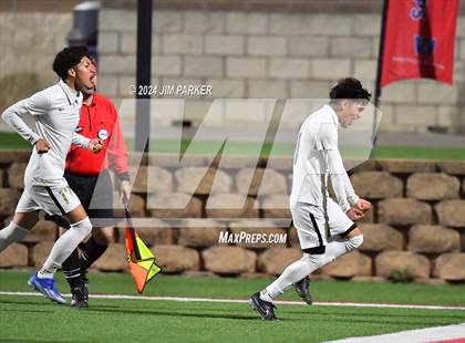 Thumbnail 3 in Navasota vs. San Elizario (UIL 4A Soccer Semifinal) photogallery.
