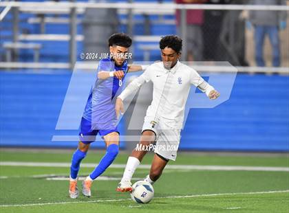 Thumbnail 1 in Navasota vs. San Elizario (UIL 4A Soccer Semifinal) photogallery.