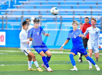Thumbnail 1 in Navasota vs. San Elizario (UIL 4A Soccer Semifinal) photogallery.