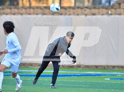 Thumbnail 1 in Navasota vs. San Elizario (UIL 4A Soccer Semifinal) photogallery.