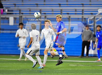Thumbnail 2 in Navasota vs. San Elizario (UIL 4A Soccer Semifinal) photogallery.
