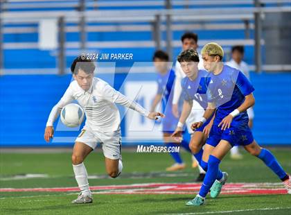 Thumbnail 3 in Navasota vs. San Elizario (UIL 4A Soccer Semifinal) photogallery.