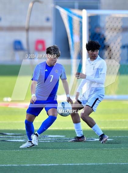 Thumbnail 3 in Navasota vs. San Elizario (UIL 4A Soccer Semifinal) photogallery.