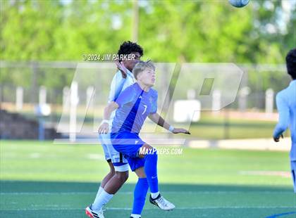 Thumbnail 1 in Navasota vs. San Elizario (UIL 4A Soccer Semifinal) photogallery.