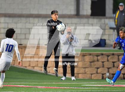 Thumbnail 1 in Navasota vs. San Elizario (UIL 4A Soccer Semifinal) photogallery.