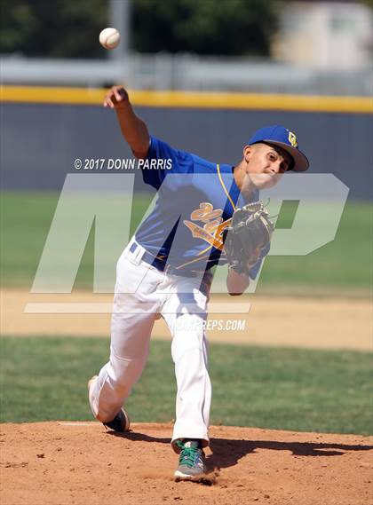 Thumbnail 1 in Atascadero @ Garey (CIF SS Division 5 Playoff) photogallery.