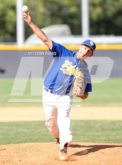 Thumbnail 1 in Atascadero @ Garey (CIF SS Division 5 Playoff) photogallery.