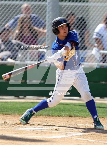 Thumbnail 2 in Atascadero @ Garey (CIF SS Division 5 Playoff) photogallery.