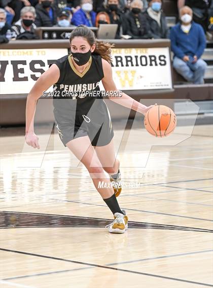 Thumbnail 3 in Peninsula @ West CIF SS Division 3 Round 1 photogallery.