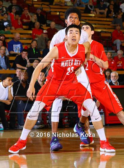 Thumbnail 2 in Foothills Christian vs. Mater Dei (Nike Extravaganza) photogallery.