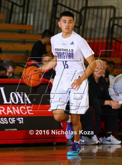 Thumbnail 3 in Foothills Christian vs. Mater Dei (Nike Extravaganza) photogallery.