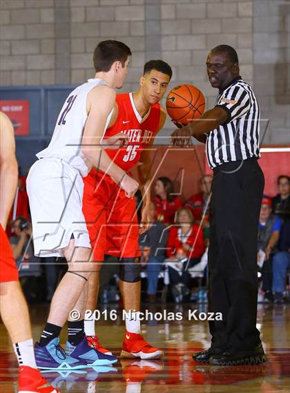 Thumbnail 2 in Foothills Christian vs. Mater Dei (Nike Extravaganza) photogallery.
