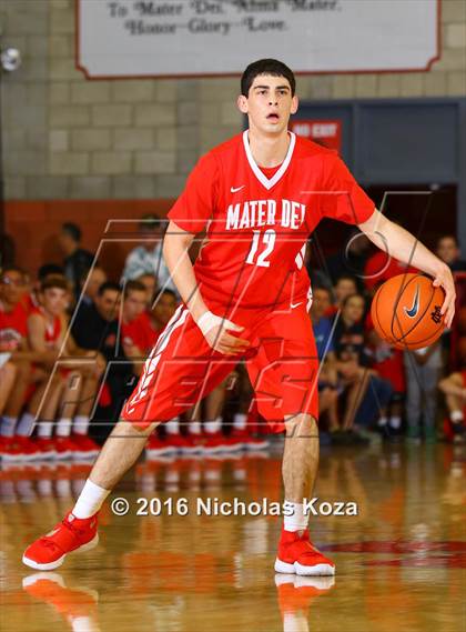 Thumbnail 2 in Foothills Christian vs. Mater Dei (Nike Extravaganza) photogallery.