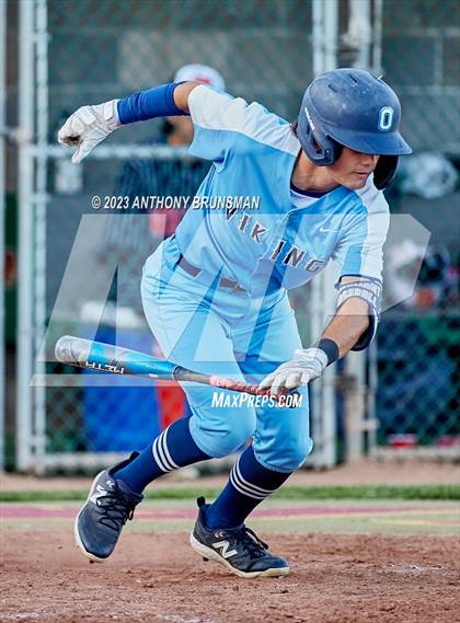 Thumbnail 3 in Oakmont vs. Woodland (CIF SJS D4 Final) photogallery.