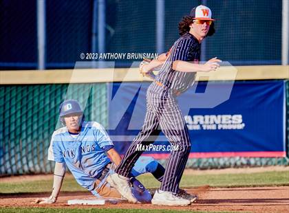 Thumbnail 3 in Oakmont vs. Woodland (CIF SJS D4 Final) photogallery.