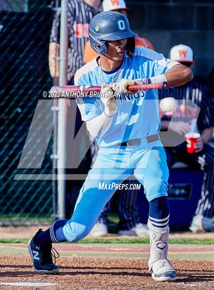 Thumbnail 2 in Oakmont vs. Woodland (CIF SJS D4 Final) photogallery.