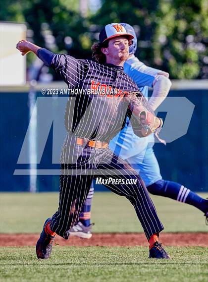 Thumbnail 3 in Oakmont vs. Woodland (CIF SJS D4 Final) photogallery.