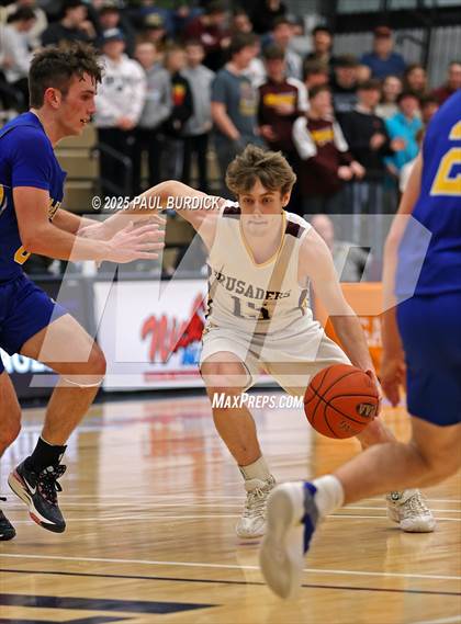 Thumbnail 1 in Otto-Eldred vs. Elk County Catholic (District 9 1A Final) photogallery.