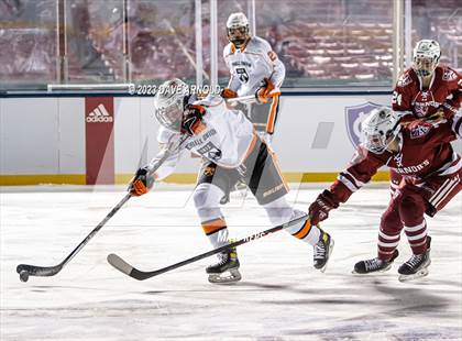 Thumbnail 3 in Governor's Academy vs. Kimball Union Academy (Scrimmage - Frozen Fenway) photogallery.