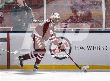 Thumbnail 2 in Governor's Academy vs. Kimball Union Academy (Scrimmage - Frozen Fenway) photogallery.