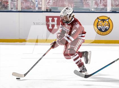 Thumbnail 2 in Governor's Academy vs. Kimball Union Academy (Scrimmage - Frozen Fenway) photogallery.