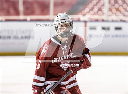Thumbnail 2 in Governor's Academy vs. Kimball Union Academy (Scrimmage - Frozen Fenway) photogallery.