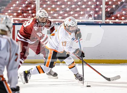 Thumbnail 3 in Governor's Academy vs. Kimball Union Academy (Scrimmage - Frozen Fenway) photogallery.