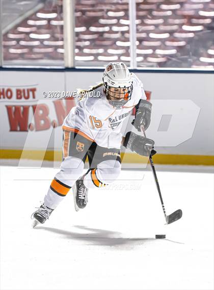 Thumbnail 2 in Governor's Academy vs. Kimball Union Academy (Scrimmage - Frozen Fenway) photogallery.