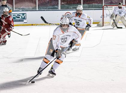 Thumbnail 2 in Governor's Academy vs. Kimball Union Academy (Scrimmage - Frozen Fenway) photogallery.