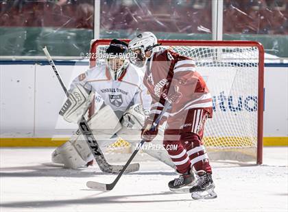 Thumbnail 3 in Governor's Academy vs. Kimball Union Academy (Scrimmage - Frozen Fenway) photogallery.