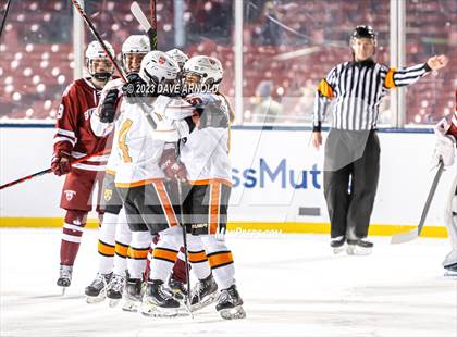 Thumbnail 1 in Governor's Academy vs. Kimball Union Academy (Scrimmage - Frozen Fenway) photogallery.