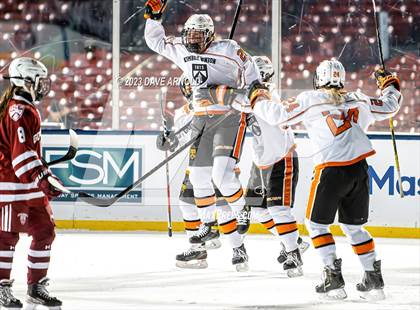 Thumbnail 1 in Governor's Academy vs. Kimball Union Academy (Scrimmage - Frozen Fenway) photogallery.