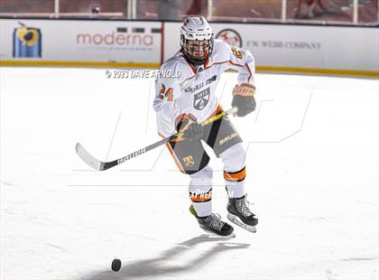 Thumbnail 1 in Governor's Academy vs. Kimball Union Academy (Scrimmage - Frozen Fenway) photogallery.
