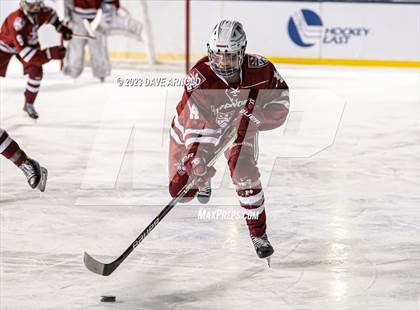 Thumbnail 3 in Governor's Academy vs. Kimball Union Academy (Scrimmage - Frozen Fenway) photogallery.