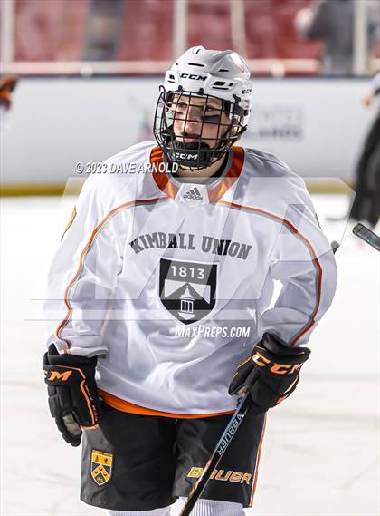 Thumbnail 1 in Governor's Academy vs. Kimball Union Academy (Scrimmage - Frozen Fenway) photogallery.