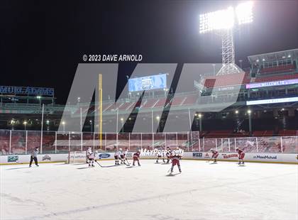 Thumbnail 3 in Governor's Academy vs. Kimball Union Academy (Scrimmage - Frozen Fenway) photogallery.