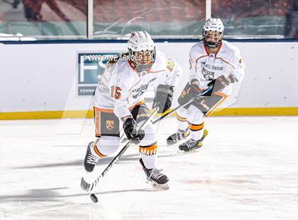 Thumbnail 3 in Governor's Academy vs. Kimball Union Academy (Scrimmage - Frozen Fenway) photogallery.