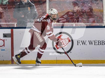 Thumbnail 1 in Governor's Academy vs. Kimball Union Academy (Scrimmage - Frozen Fenway) photogallery.