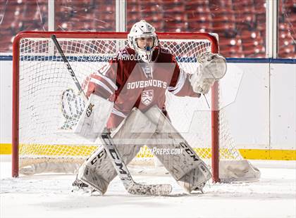 Thumbnail 3 in Governor's Academy vs. Kimball Union Academy (Scrimmage - Frozen Fenway) photogallery.
