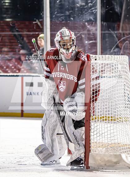 Thumbnail 1 in Governor's Academy vs. Kimball Union Academy (Scrimmage - Frozen Fenway) photogallery.