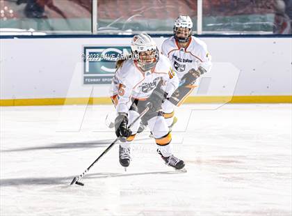 Thumbnail 1 in Governor's Academy vs. Kimball Union Academy (Scrimmage - Frozen Fenway) photogallery.