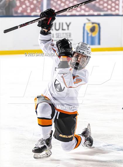 Thumbnail 1 in Governor's Academy vs. Kimball Union Academy (Scrimmage - Frozen Fenway) photogallery.