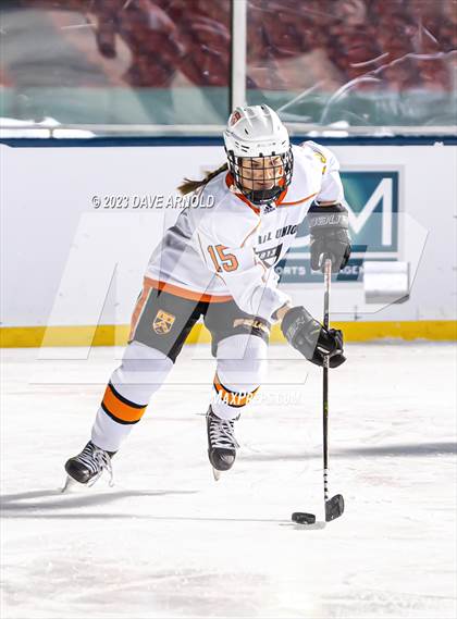 Thumbnail 2 in Governor's Academy vs. Kimball Union Academy (Scrimmage - Frozen Fenway) photogallery.