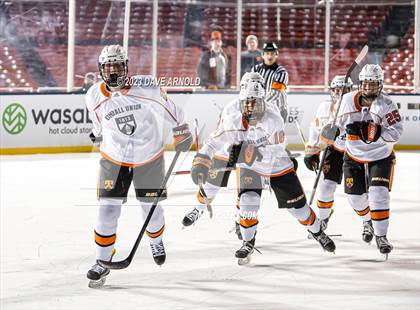 Thumbnail 3 in Governor's Academy vs. Kimball Union Academy (Scrimmage - Frozen Fenway) photogallery.
